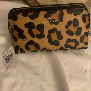 Coach makeup bag